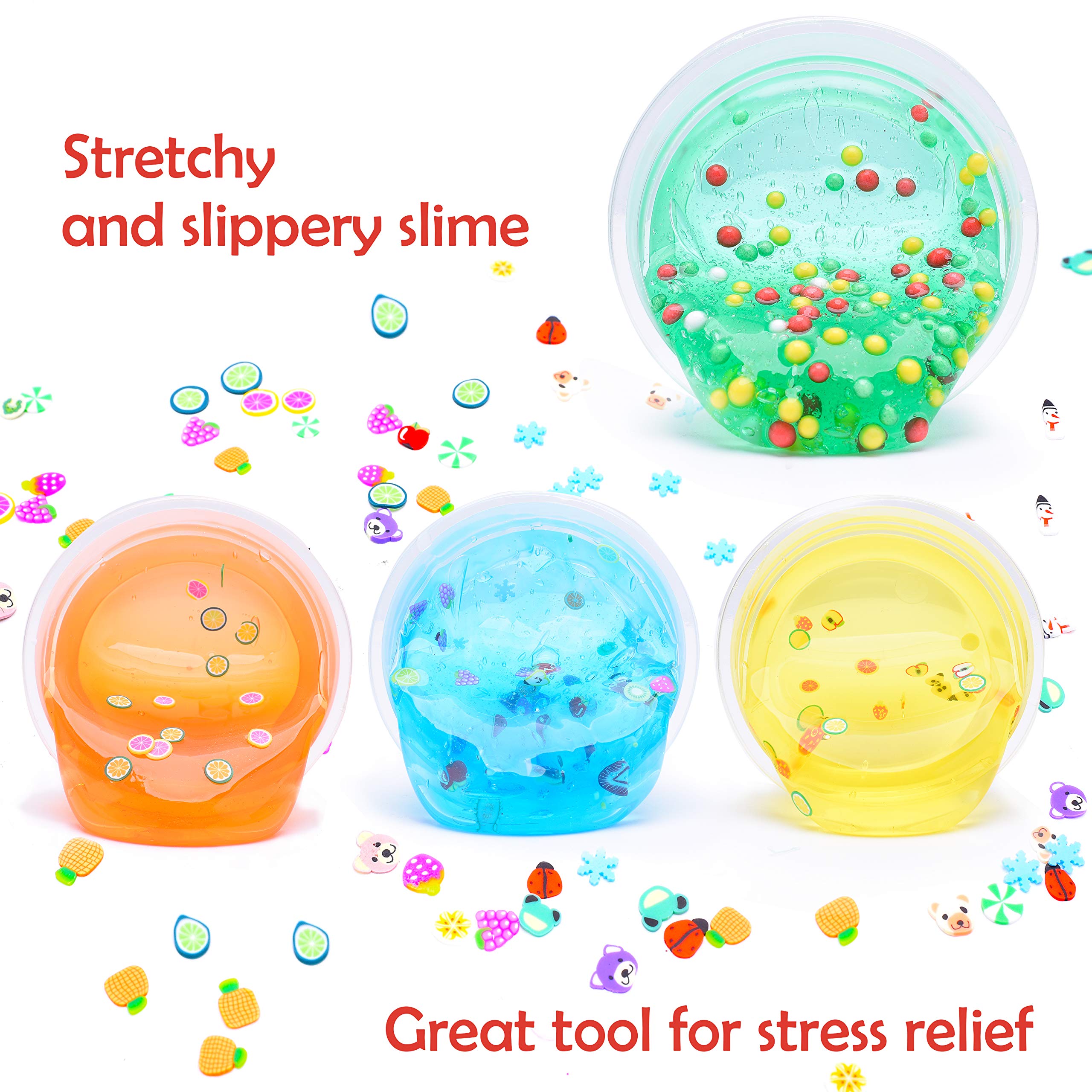 ♡様Slime　スライム ASMR】💊カプセル入りプールスライム🏊‍♂️【音フェチ】풀 컬러